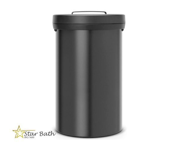 פח 60 ליטר BIG BIN שחור מט