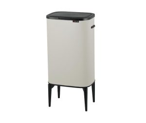 פח אשפה למטבח 53 ליטר צבע אבן