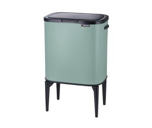 פח אשפה למטבח 33 ליטר מלבני ירוק