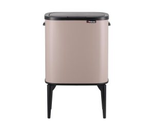 פח אשפה למטבח 33 ליטר רוז