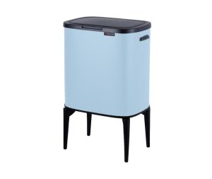 פח אשפה למטבח 33 ליטר תכלת