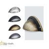 ⁦ידית קונכיה דגם 78-55 ברונזה אוקסיד 64 מ״מ⁩ – תמונה ⁦9⁩