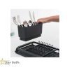 ⁦מתקן ייבוש כלים קטן - שחור Brabantia⁩ – תמונה ⁦5⁩