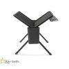 ⁦מתקן לייבוש כלים מתקפל, גדול - שחור Brabantia⁩ – תמונה ⁦7⁩