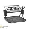 ⁦מתקן לייבוש כלים מתקפל, גדול - שחור Brabantia⁩ – תמונה ⁦2⁩