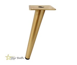 רגליים לספה | שולחן דגם CHIC זהב מט | גובה 71-40 ס"מ