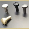 ⁦ידית כפתור מודרנית לארונות בגוון גרפיט⁩ – תמונה ⁦3⁩