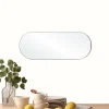 ⁦מראה קפסולה מסגרת דקה בגוון שחור⁩ – תמונה ⁦2⁩