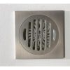 ⁦ניקוז ריצפתי חוסם ריח 10X10 ס"מ ניקל מוברש⁩ – תמונה ⁦2⁩