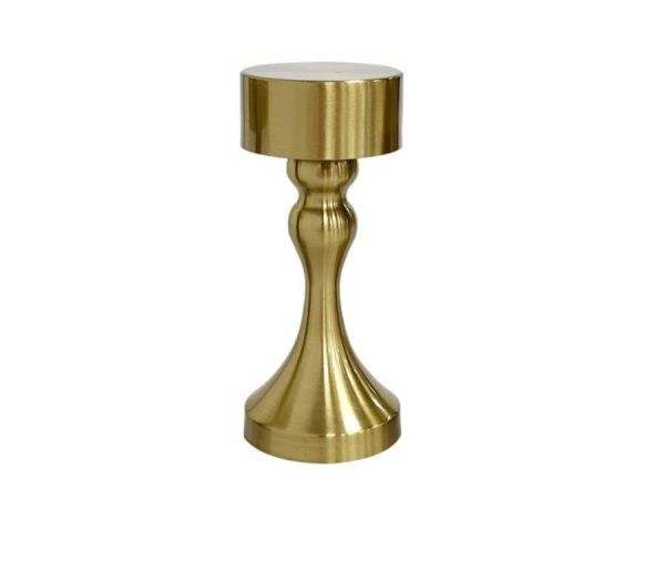 ⁦מנורת לד נטענת +USB גוון זהב⁩ – תמונה ⁦2⁩