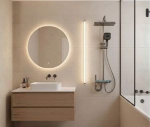 סוללה לאמבטיה אפור גרפיט