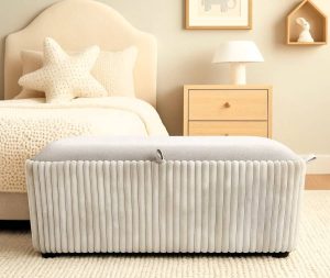 הדום נפתח פסים אפור