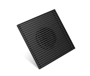 ניקוז פסים גודל ענק 20 ס"מ שחור מט חוסם ריחות וחרקים