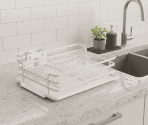 מייבש כלים דגם RIO בגוון לבן 43X32X12 ס"מ