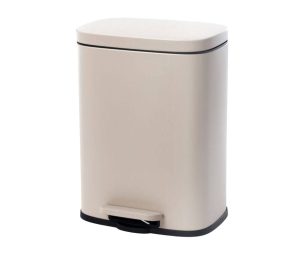 פח אשפה למטבח מלבני 20 ליטר מוקה