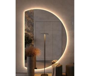 מראה עם תאורה 120X80