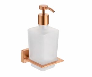 דיספנסר לסבון נוזלי מסדרת AMPOLI רוז גולד