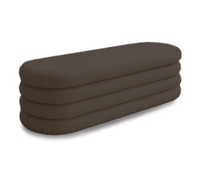 הדום אחסון אליפסה גדול גוון שחור