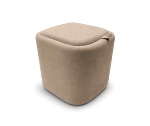 הדום אחסון בוקלה קטן גוון מוקה