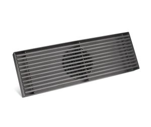 תעלת ניקוז מלבנית 10X30 אפור גרפיט