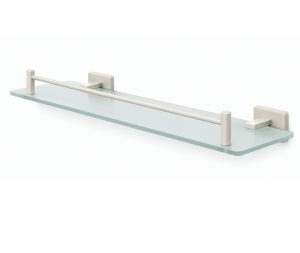 מדף שמנת עם זכוכית 52 ס"מ מסדרת AMPOLI